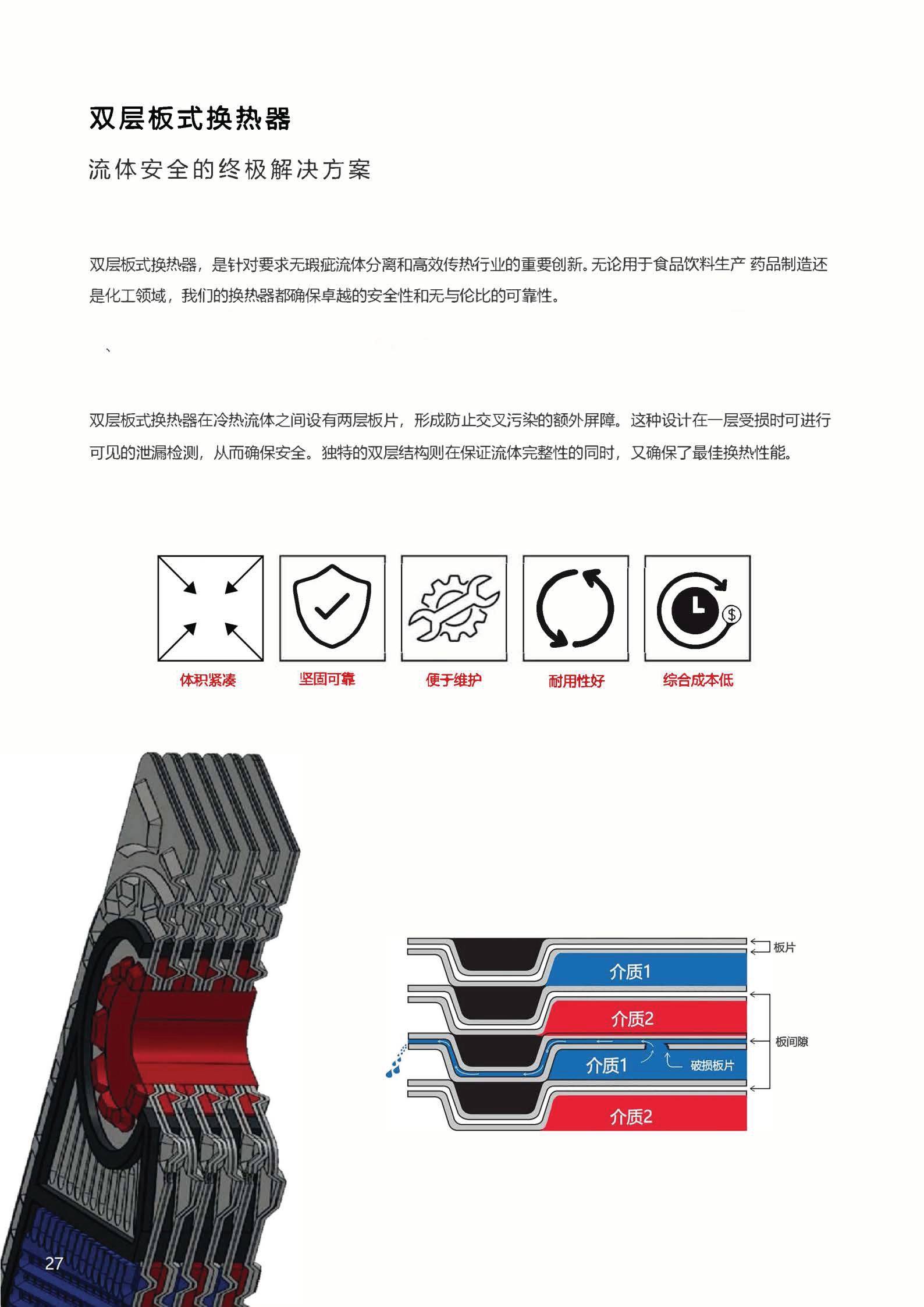 可拆卸板式换热器